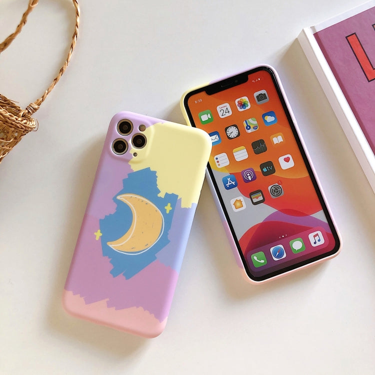 For iPhone 11 Shockproof Liquid TPU Pattern Protective Case