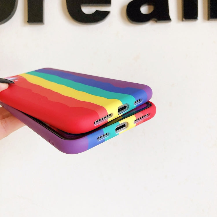 For iPhone 11 Shockproof Liquid TPU Pattern Protective Case