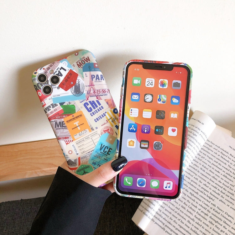 For iPhone 11 Shockproof Liquid TPU Pattern Protective Case