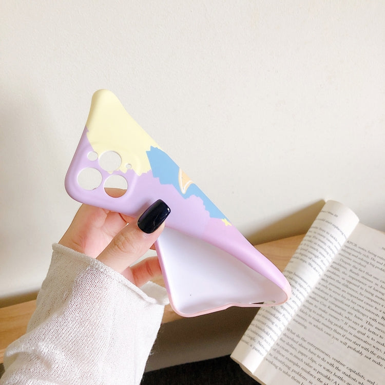 For iPhone 11 Pro Shockproof Liquid TPU Pattern Protective Case