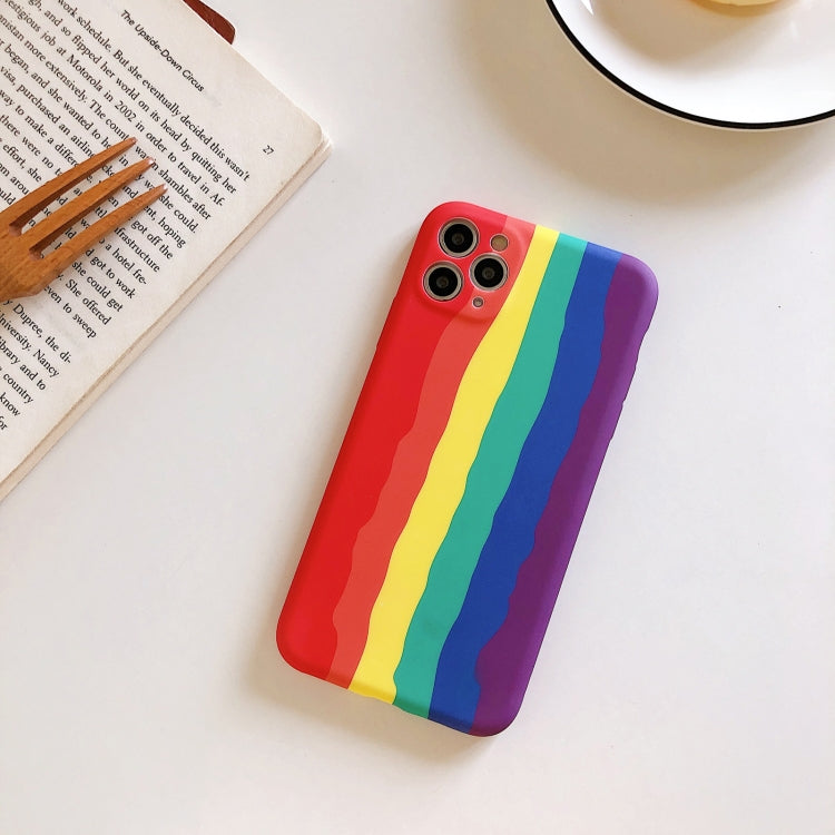 For iPhone 11 Pro Shockproof Liquid TPU Pattern Protective Case