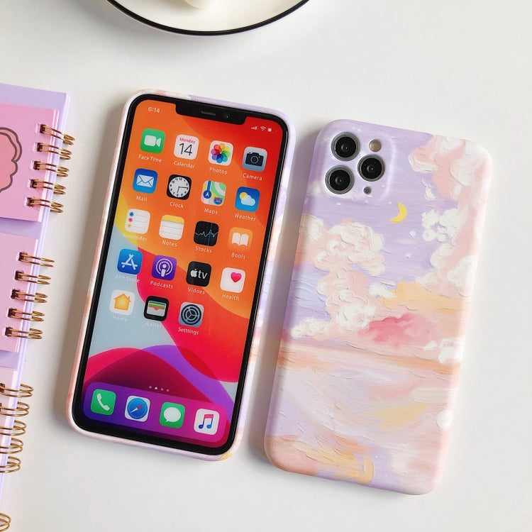 For iPhone 11 Pro Shockproof Liquid TPU Pattern Protective Case