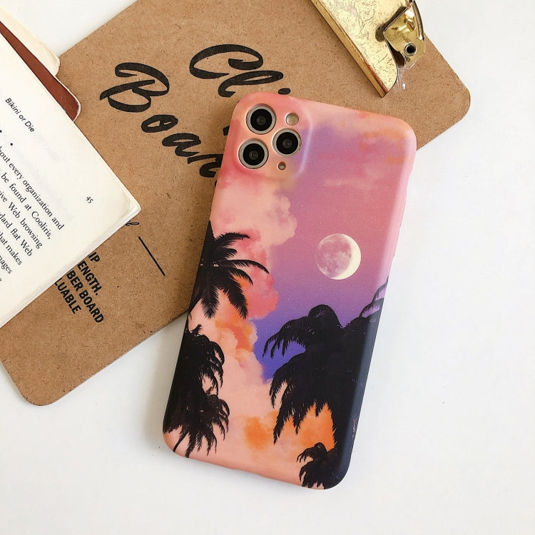 For iPhone 11 Pro Max Shockproof Liquid TPU Pattern Protective Case
