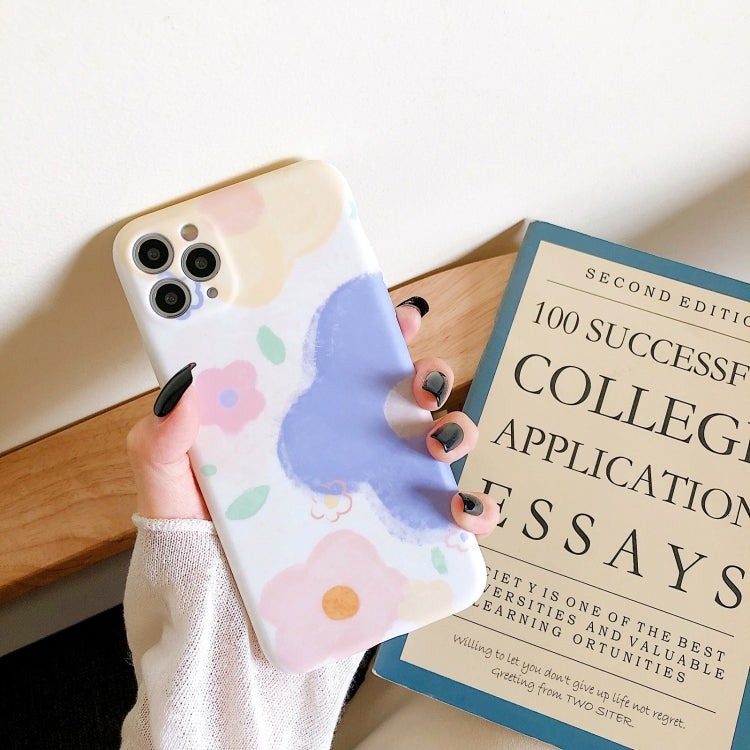 For iPhone 12 mini Shockproof Liquid TPU Pattern Protective Case