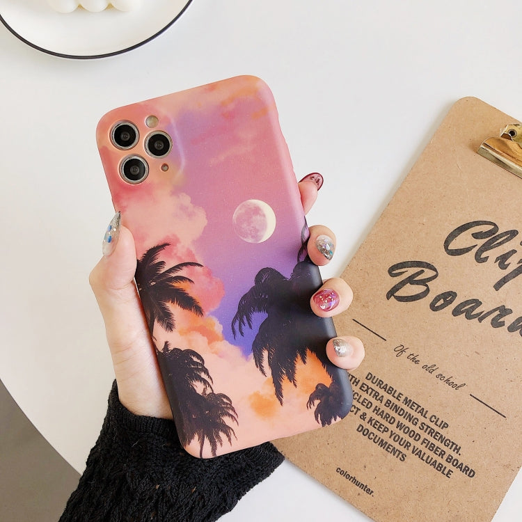 For iPhone 12 mini Shockproof Liquid TPU Pattern Protective Case