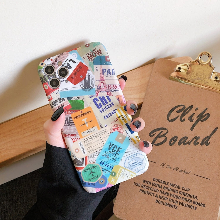For iPhone 12 Pro Shockproof Liquid TPU Pattern Protective Case