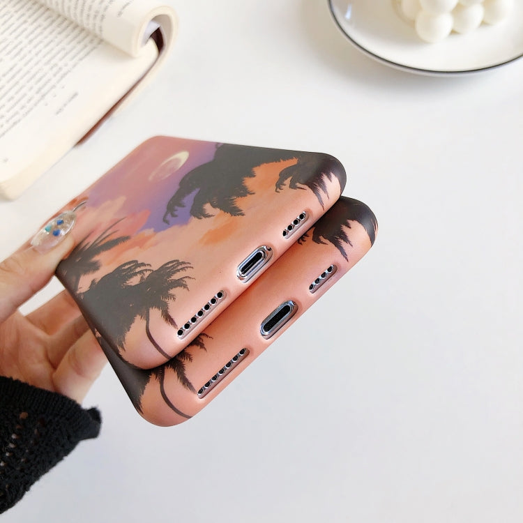 For iPhone 12 Pro Max Shockproof Liquid TPU Pattern Protective Case