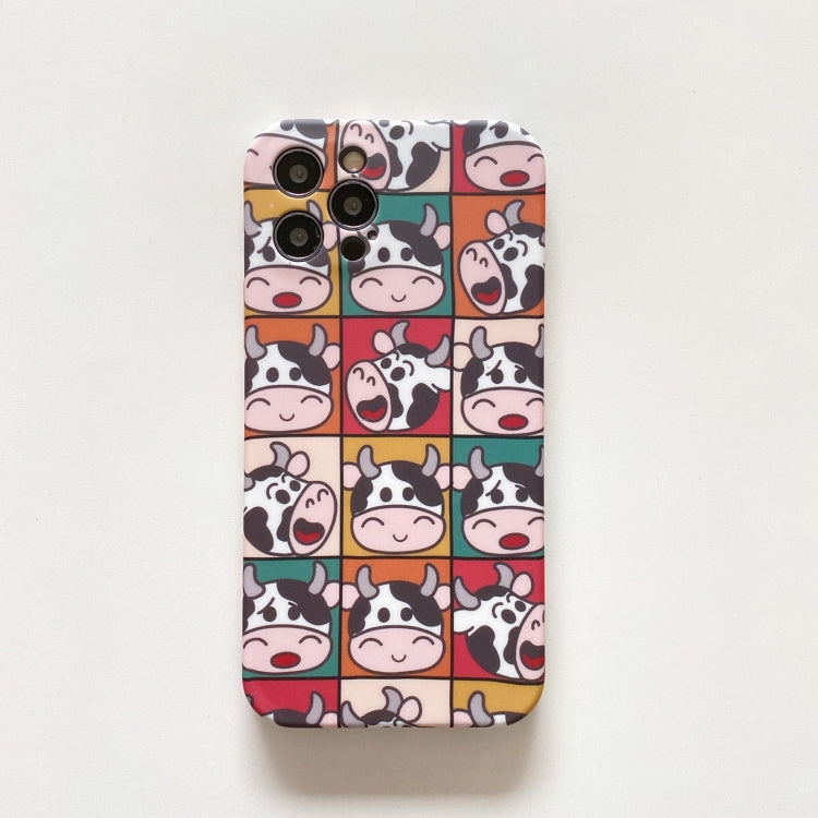 For iPhone 12 Pro Max Shockproof Liquid TPU Pattern Protective Case