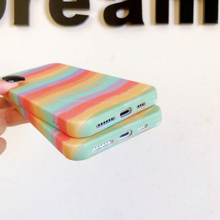 For iPhone 11 Pro Max Shockproof Liquid TPU Pattern Protective Case with Holder