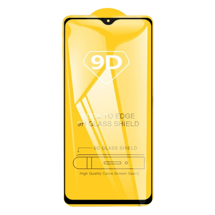 For Xiaomi Redmi Note 9 4G 25 PCS 9D Full Glue Full Screen Tempered Glass Film