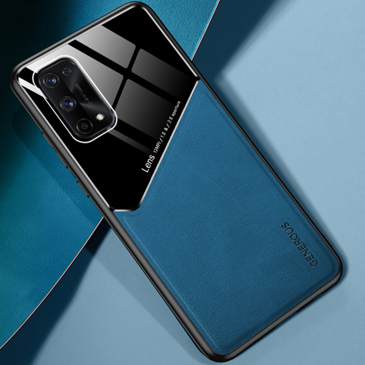 For OPPO Realme X7 Pro All-inclusive Leather + Organic Glass Protective Case with Metal Iron Sheet