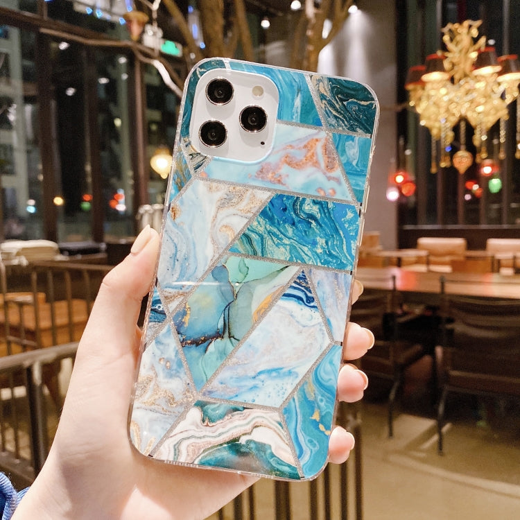 For iPhone 11 Pro IMD Marble Pattern Shockproof TPU Protective Case