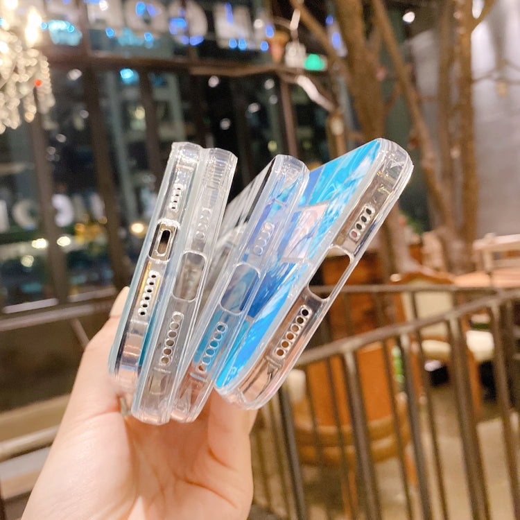 For iPhone 11 Pro Max IMD Marble Pattern Shockproof TPU Protective Case