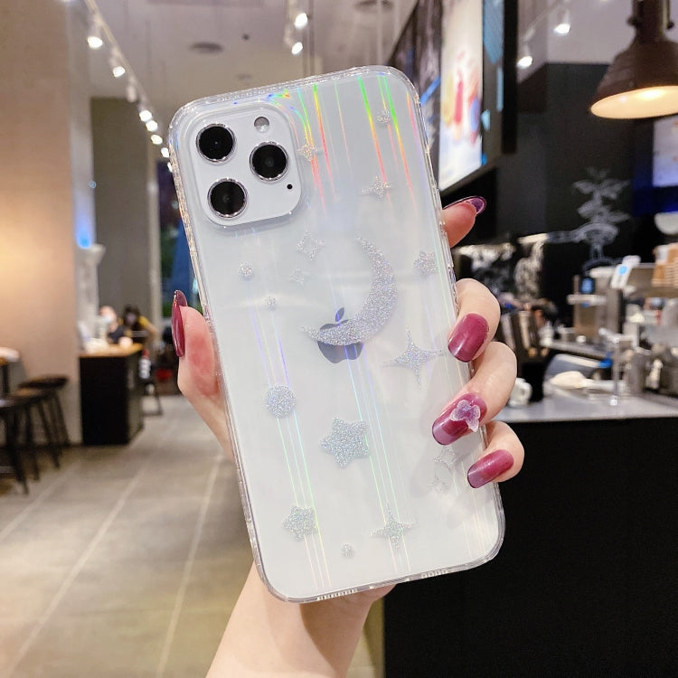 For iPhone 11 IMD Aurora Starry Sky Pattern Shockproof TPU Protective Case