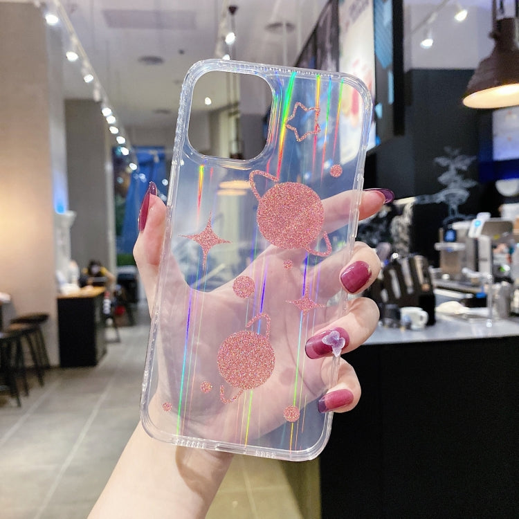 For iPhone 11 IMD Aurora Starry Sky Pattern Shockproof TPU Protective Case
