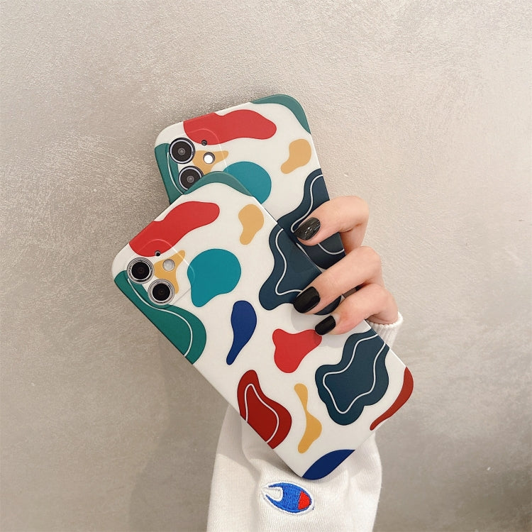 For iPhone 11 Pro Max IMD Full Coverage Soft TPU Protective Case
