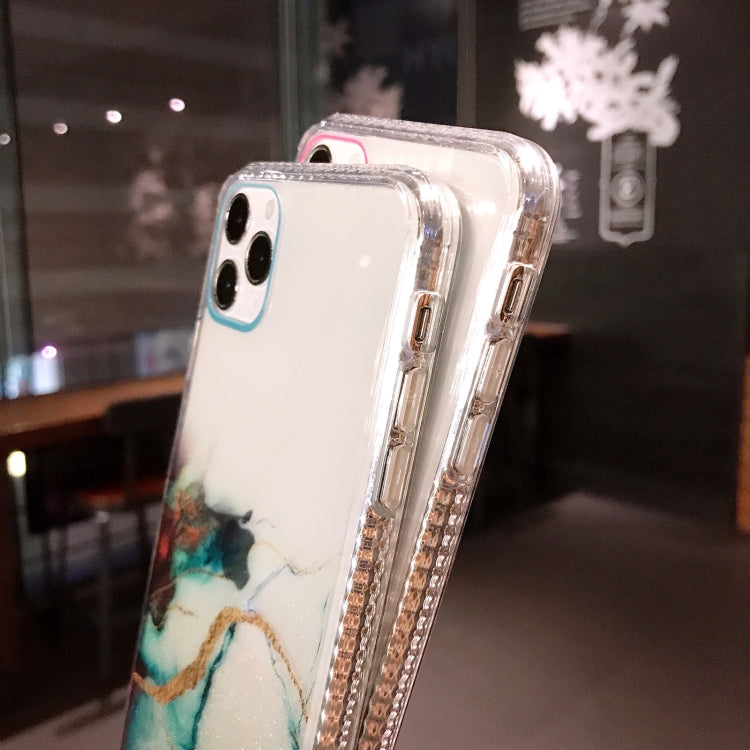 For iPhone 12 mini IMD Dreamy Watercolor Pattern Shockproof TPU Protective Case