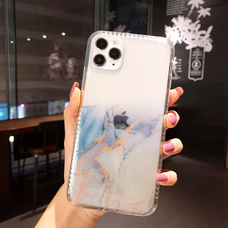 For iPhone 12 / 12 Pro IMD Dreamy Watercolor Pattern Shockproof TPU Protective Case