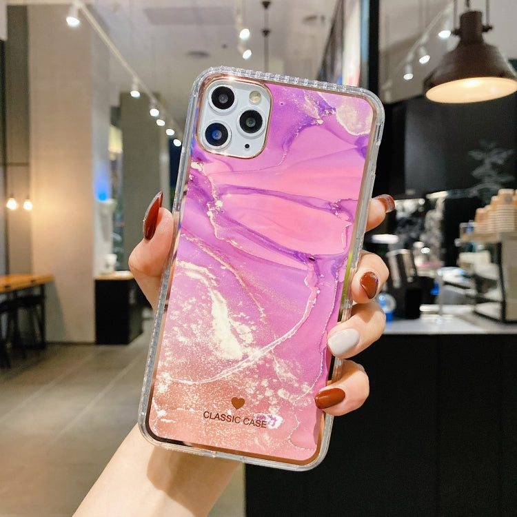 For iPhone 12 mini IMD Watercolor Rendering Pattern Shockproof TPU Protective Case