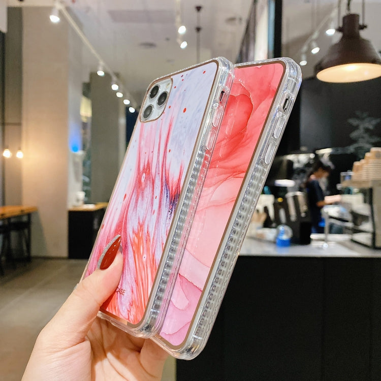 For iPhone 12 mini IMD Watercolor Rendering Pattern Shockproof TPU Protective Case