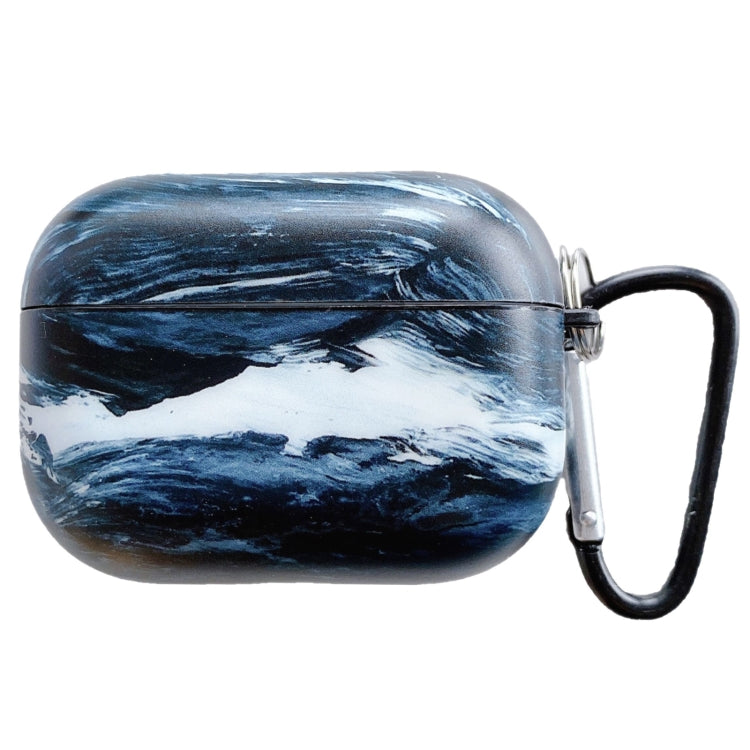 Cold Wind Style Waves Series Earphone Protective Case for AirPods Pro, with Hook