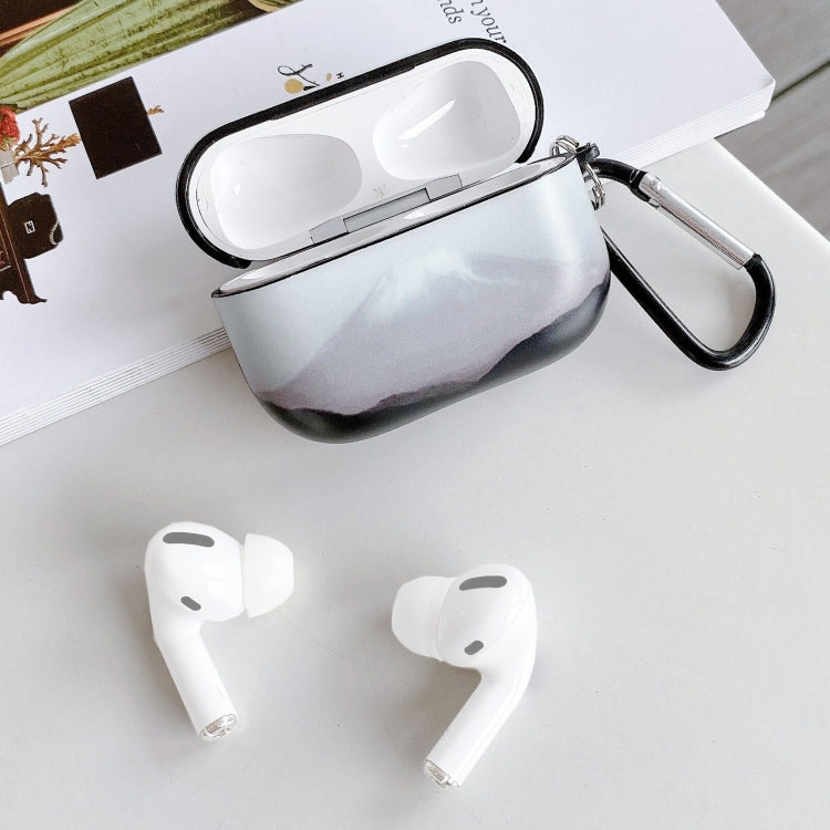 Cold Wind Style Waves Series Earphone Protective Case for AirPods Pro, with Hook