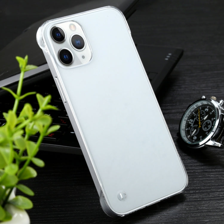 For iPhone 11 Pro Non-frame Four-corner Shockproof Clear PC Case (Transparent)