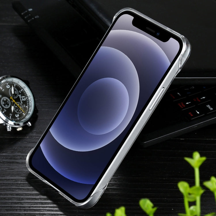 For iPhone 12 mini Non-frame Four-corner Shockproof Clear PC Case (Transparent)