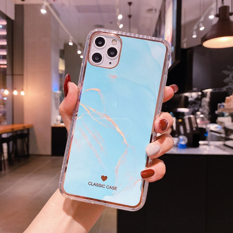 For iPhone 11 Pro IMD Watercolor Rendering Pattern Shockproof TPU Protective Case