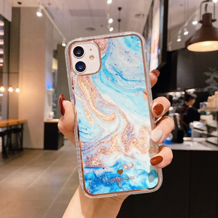 For iPhone 12 mini IMD Watercolor Rendering Pattern Shockproof TPU Protective Case