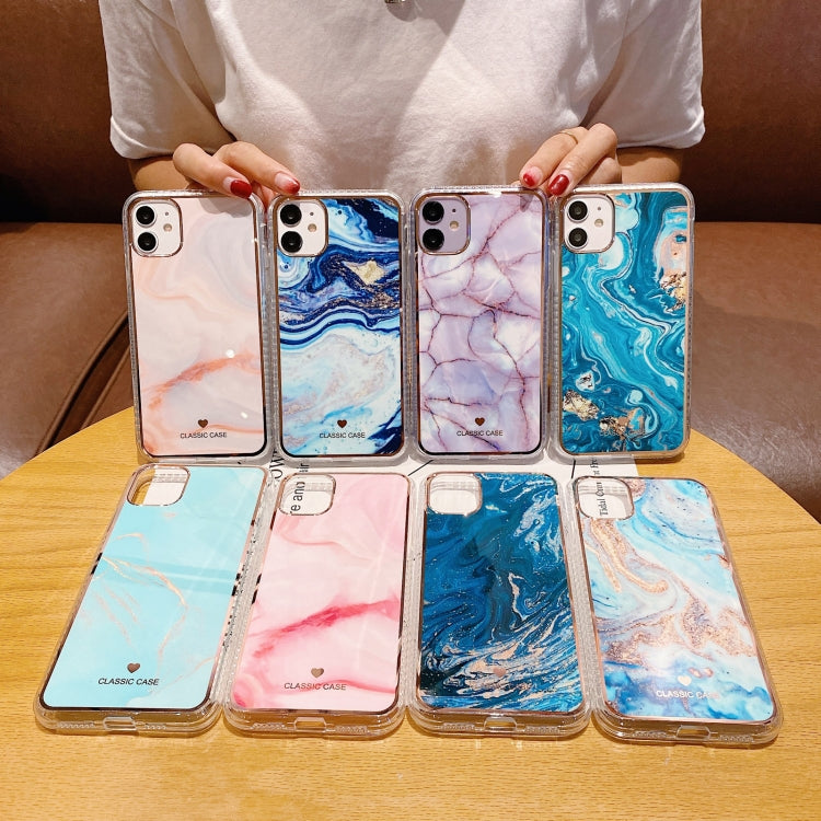 For iPhone 12 mini IMD Watercolor Rendering Pattern Shockproof TPU Protective Case