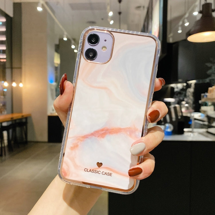 For iPhone 12 / 12 Pro IMD Watercolor Rendering Pattern Shockproof TPU Protective Case