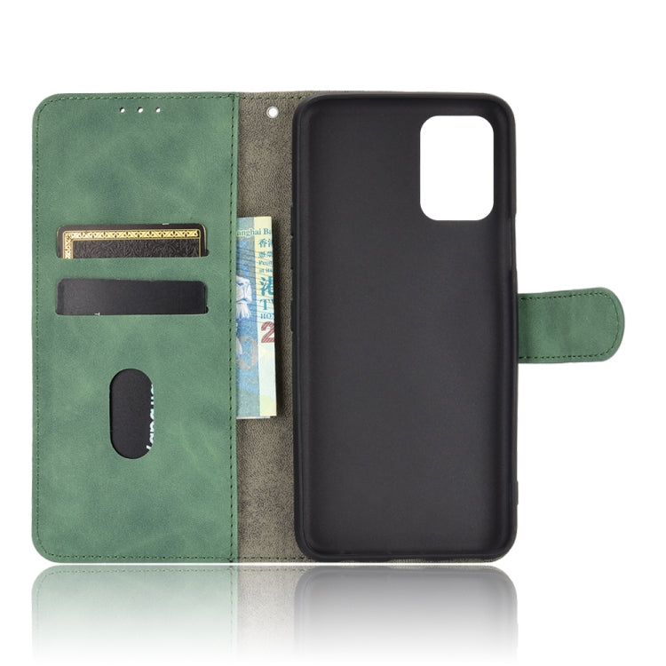 For LG K52 / K62 Solid Color Skin Feel Magnetic Buckle Horizontal Flip Calf Texture PU Leather Case with Holder & Card Slots & Wallet