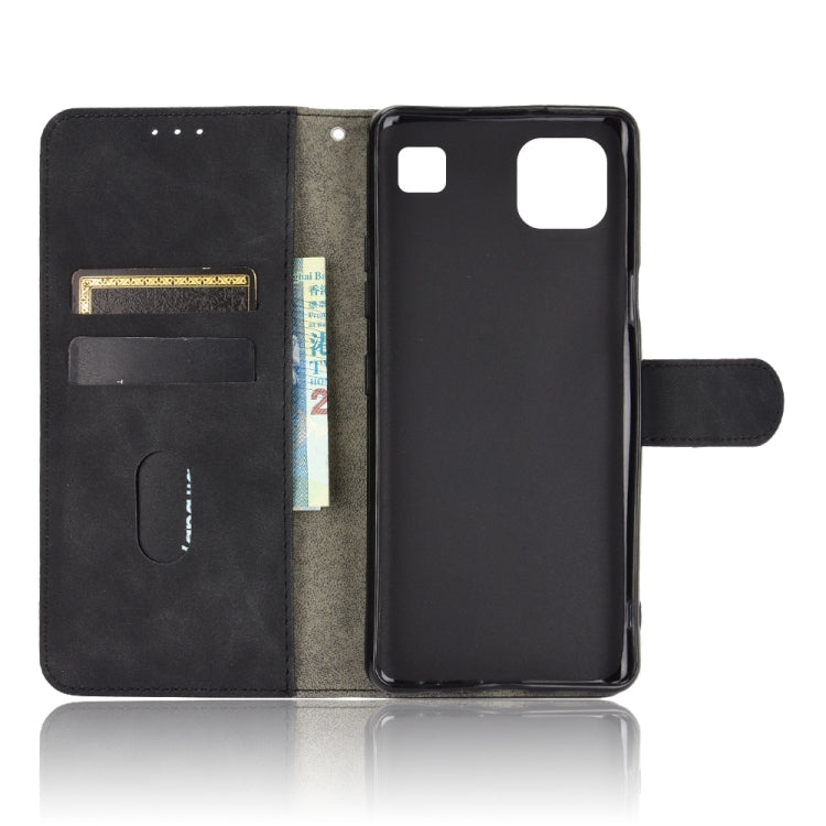 For LG K92 5G Solid Color Skin Feel Magnetic Buckle Horizontal Flip Calf Texture PU Leather Case with Holder & Card Slots & Wallet