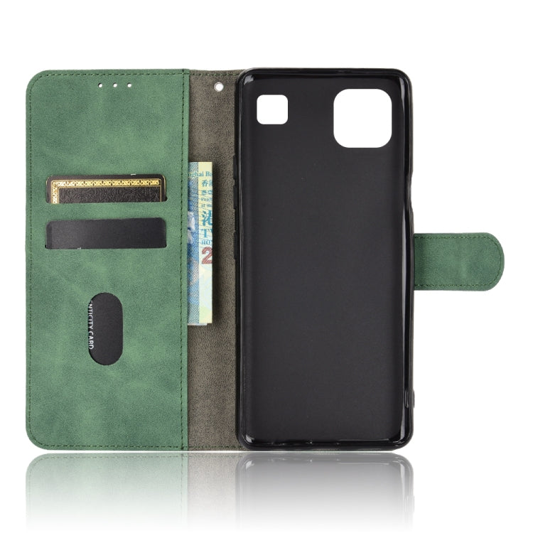 For LG K92 5G Solid Color Skin Feel Magnetic Buckle Horizontal Flip Calf Texture PU Leather Case with Holder & Card Slots & Wallet