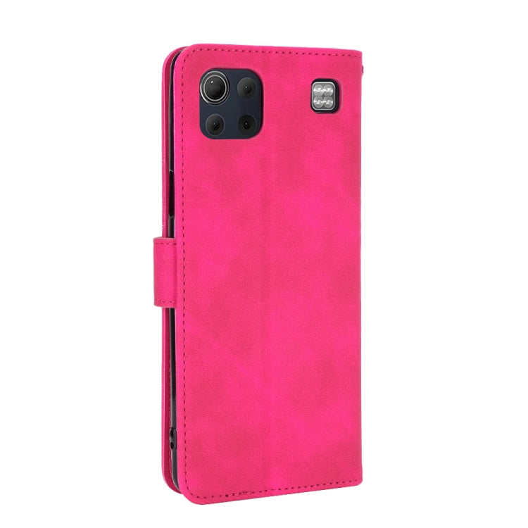 For LG K92 5G Solid Color Skin Feel Magnetic Buckle Horizontal Flip Calf Texture PU Leather Case with Holder & Card Slots & Wallet