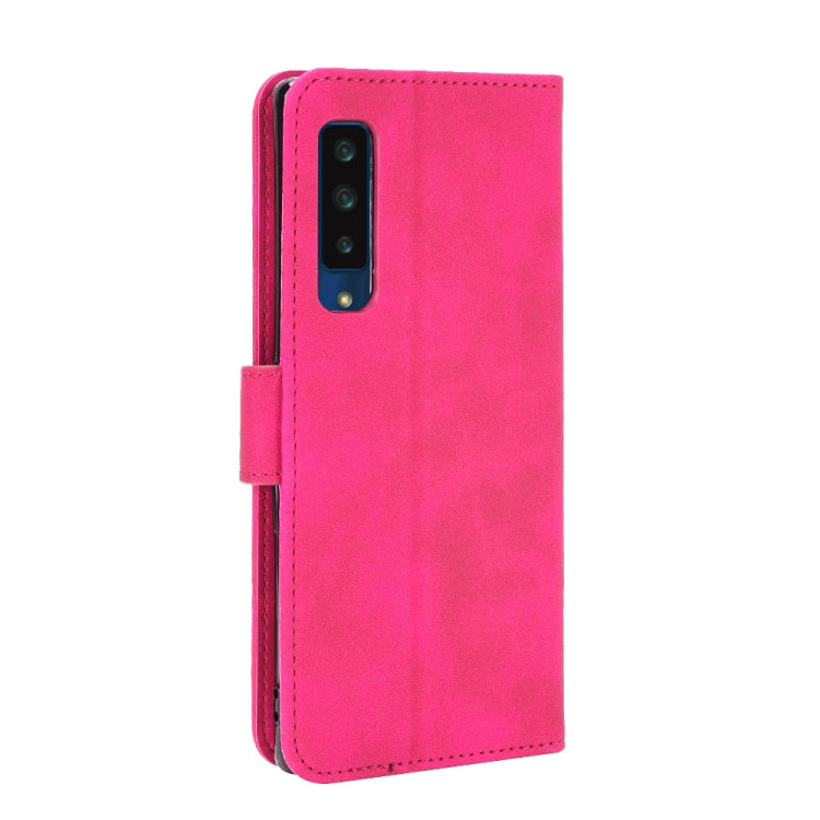 For Fujitsu Arrows NX9 F-52A Solid Color Skin Feel Magnetic Buckle Horizontal Flip Calf Texture PU Leather Case with Holder & Card Slots & Wallet
