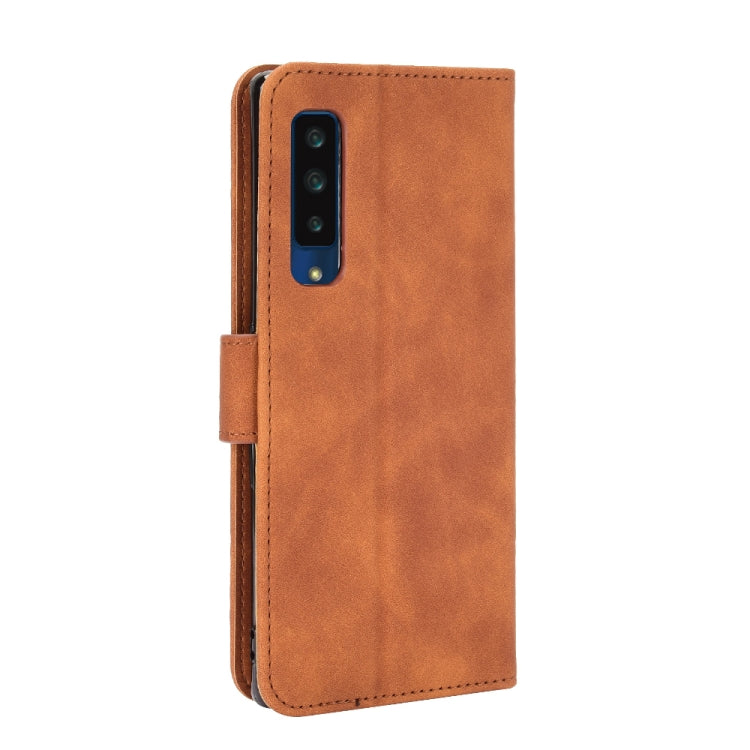 For Fujitsu Arrows NX9 F-52A Solid Color Skin Feel Magnetic Buckle Horizontal Flip Calf Texture PU Leather Case with Holder & Card Slots & Wallet