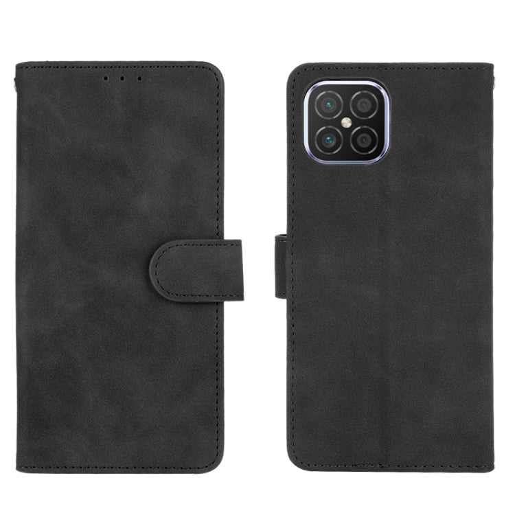 For Huawei nova 8 SE Solid Color Skin Feel Magnetic Buckle Horizontal Flip Calf Texture PU Leather Case with Holder & Card Slots & Wallet