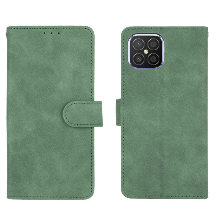 For Huawei nova 8 SE Solid Color Skin Feel Magnetic Buckle Horizontal Flip Calf Texture PU Leather Case with Holder & Card Slots & Wallet