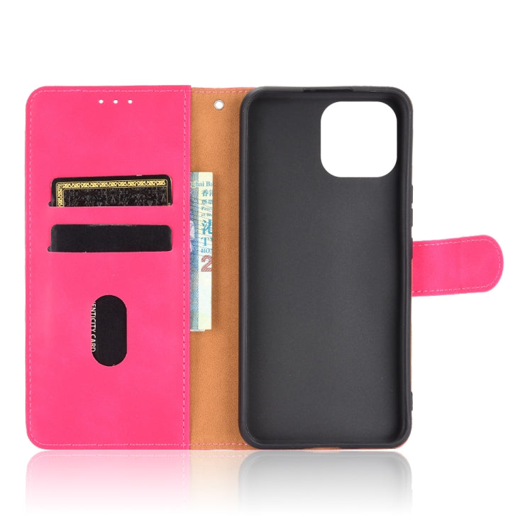 For Huawei nova 8 SE Solid Color Skin Feel Magnetic Buckle Horizontal Flip Calf Texture PU Leather Case with Holder & Card Slots & Wallet