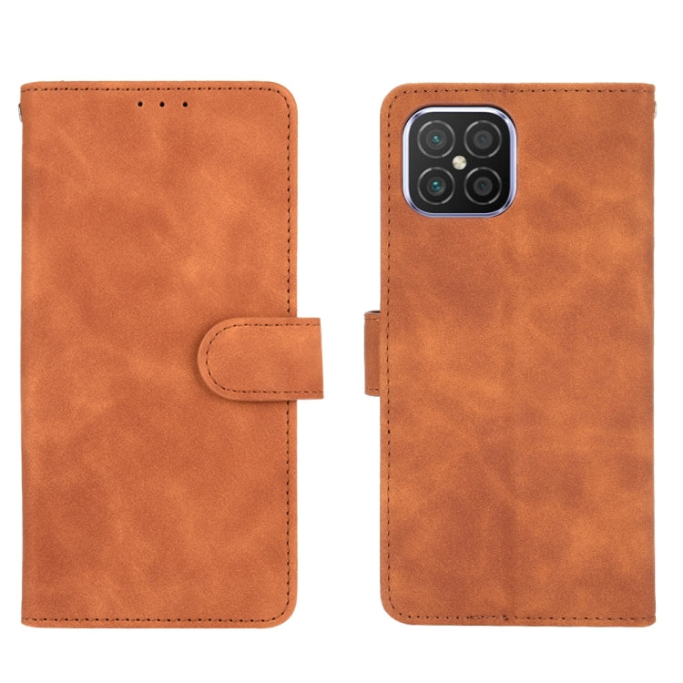 For Huawei nova 8 SE Solid Color Skin Feel Magnetic Buckle Horizontal Flip Calf Texture PU Leather Case with Holder & Card Slots & Wallet