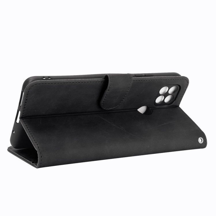 For Motorola Moto G9 Power Solid Color Skin Feel Magnetic Buckle Horizontal Flip Calf Texture PU Leather Case with Holder & Card Slots & Wallet