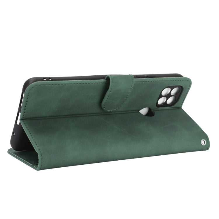 For Motorola Moto G9 Power Solid Color Skin Feel Magnetic Buckle Horizontal Flip Calf Texture PU Leather Case with Holder & Card Slots & Wallet