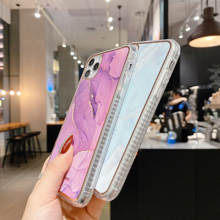 For iPhone 12 mini IMD Watercolor Rendering Pattern Shockproof TPU Protective Case