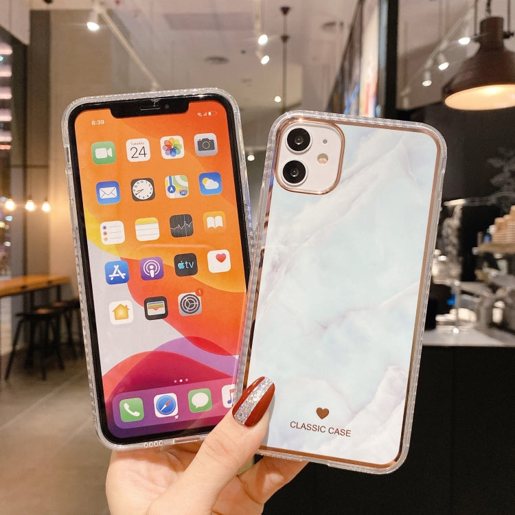 For iPhone 12 / 12 Pro IMD Watercolor Rendering Pattern Shockproof TPU Protective Case