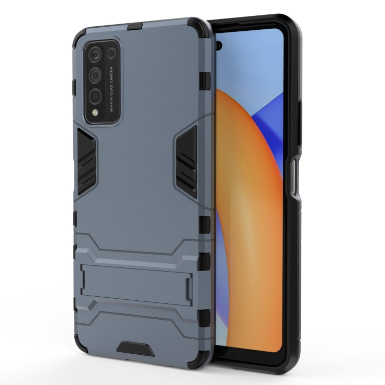 For Huawei Honor 10X Lite PC + TPU Shockproof Protective Case with Holder