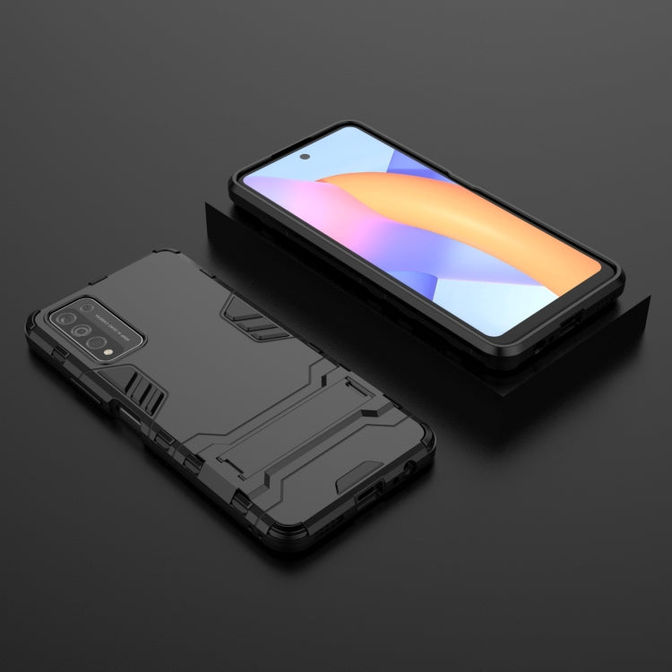 For Huawei Honor 10X Lite PC + TPU Shockproof Protective Case with Holder