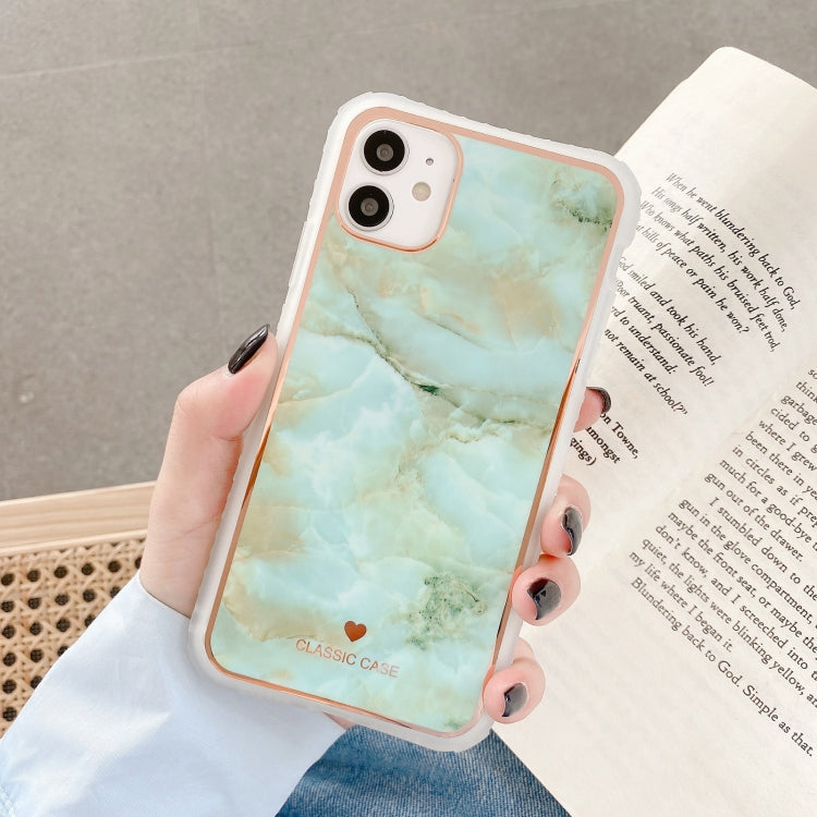 For iPhone 11 Pro IMD Stars River Marble Pattern Shockproof TPU Protective Case