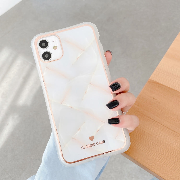 For iPhone 12 mini IMD Stars River Marble Pattern Shockproof TPU Protective Case